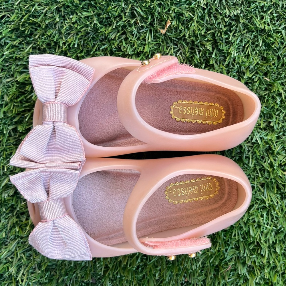 Pink Mini Melissa Size 5 Shoes